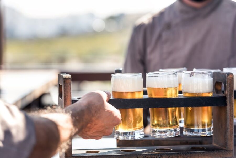 Santorini: Brewery Tour with Beer Tasting & Optional Meal - The bioclimatic garden and the brewery’s green approach