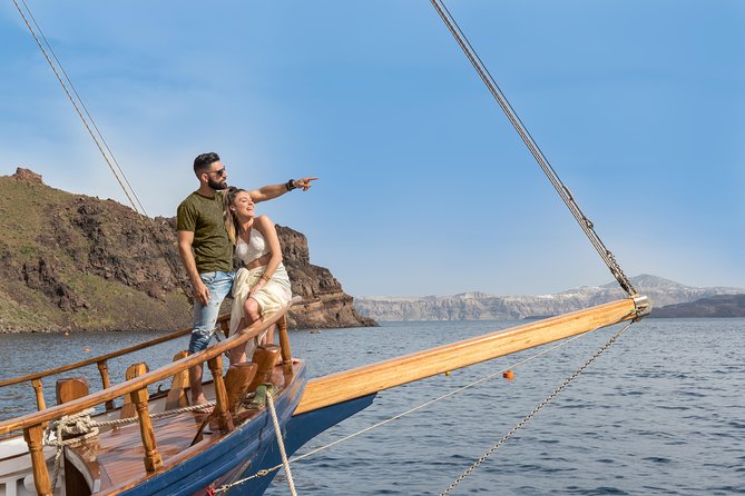 Santorini Caldera Cruise Tour (Volcano, Hot Springs, Thirassia) - Nea Kameni: a rough volcanic walk with big views