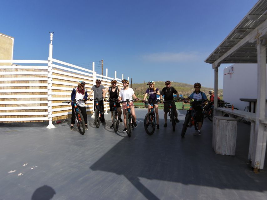 Santorini: Electric Mountain Bike Adventure - Group size, pace, and physical effort