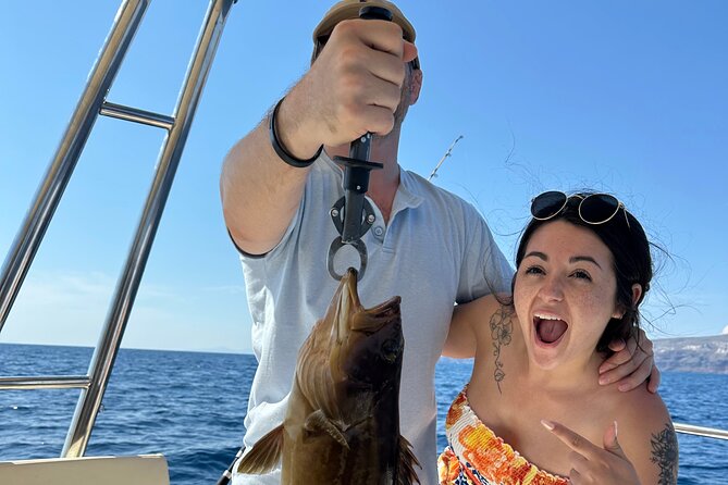 Santorini Fishing Private Cruise boat tour - BBQ, Snorkeling - Who should book this private fishing cruise?