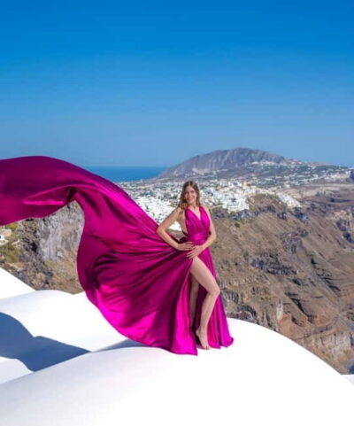 Flying Dress Photoshoot with Edited Photos