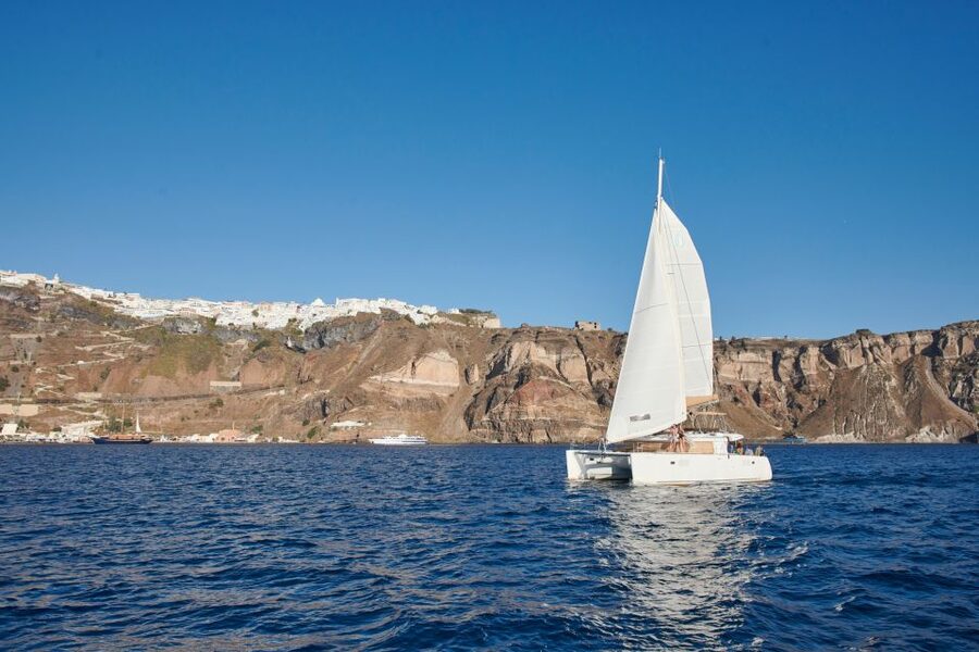 Santorini Gold Catamaran Cruise with Snorkel, BBQ & Open Bar - Should you book the Gold Catamaran Cruise?