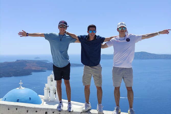 Santorini Highlights Private Tour - Prophet Elias gives you Santorini from above