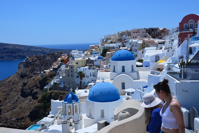 Santorini Highlights Small-Group Tour with Wine Tasting option - Red Beach and Emporio add color and local texture