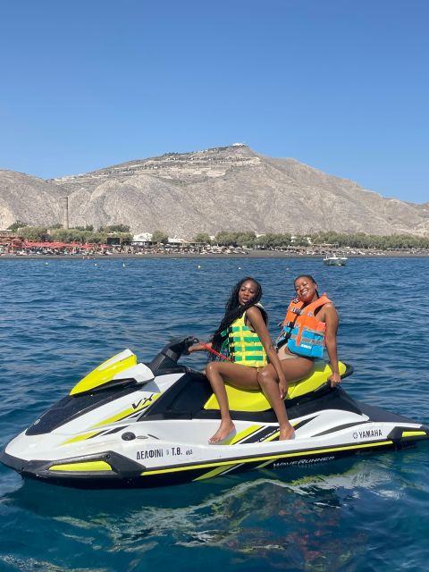 Santorini: Jet Ski Rental Perissa, Perivolos & St George - Understanding the 15-minute duration