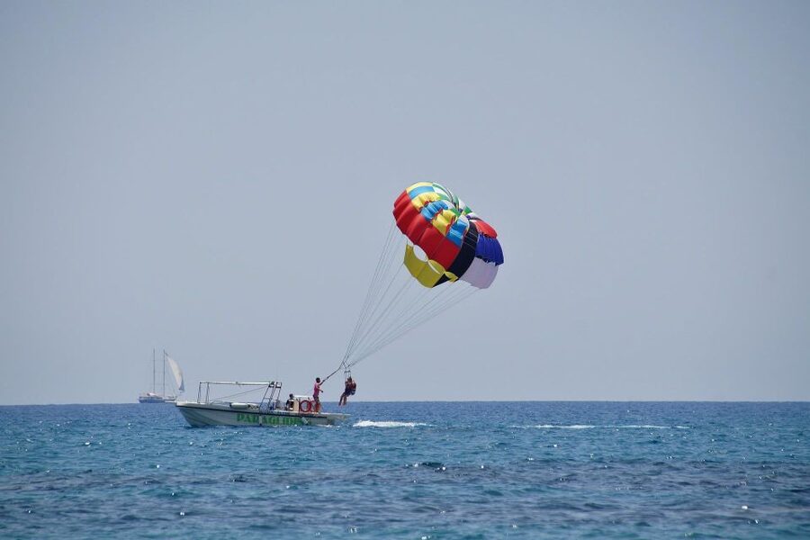 Santorini: Parasailing Flight Experience at Black Beach - Who should book this flight?
