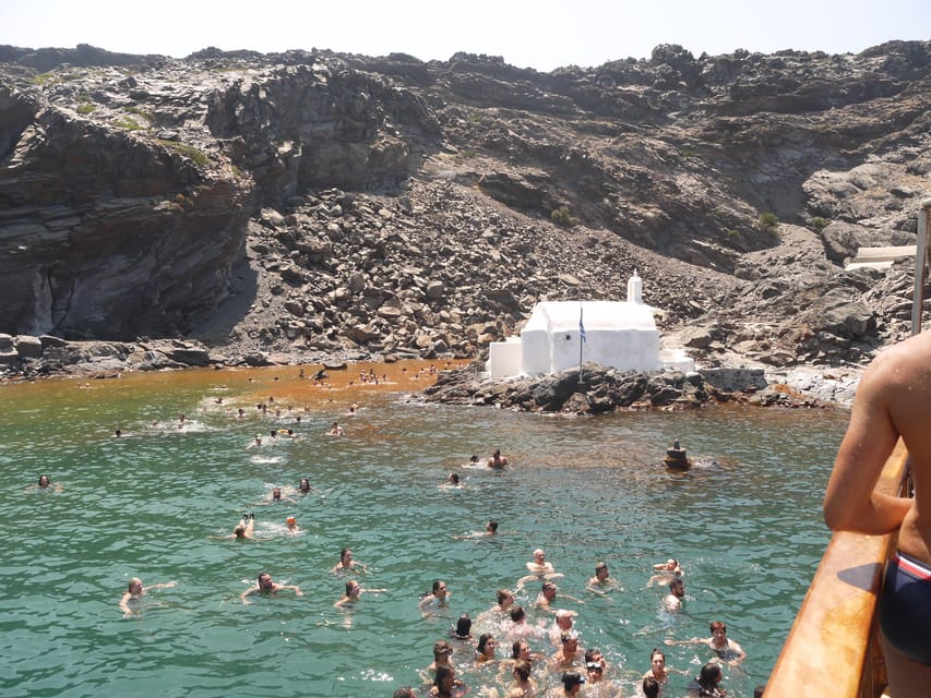 Santorini Port: 3 Hour Cruise to Volcano and Hot Springs - Who will enjoy this tour most