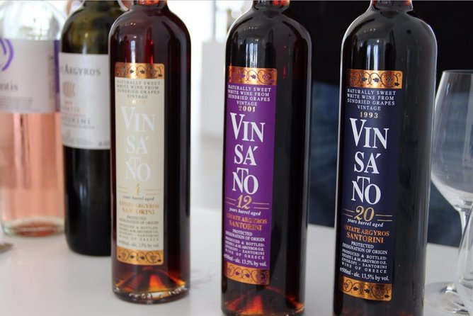 Santorini Private Driver: Explore Santorini - Port & Hotel Pickup - Wine tasting, from Assyrtiko to Vinsanto