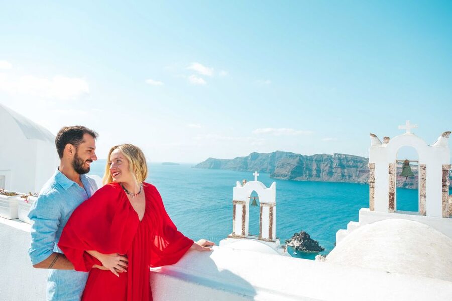 Santorini Private Photoshoot - What you receive for $165