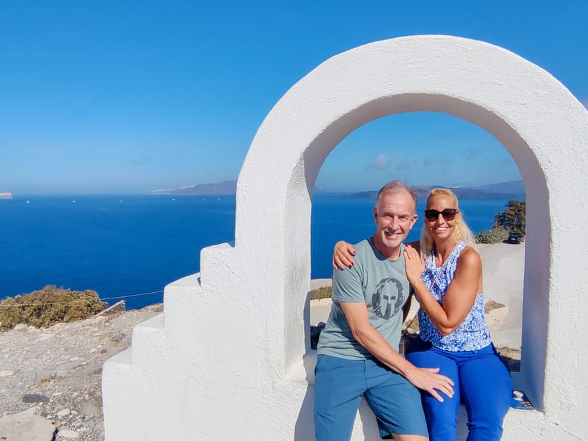 Santorini: Private Sightseeing Tour with Local Guide - Prophet Elias at 550 meters