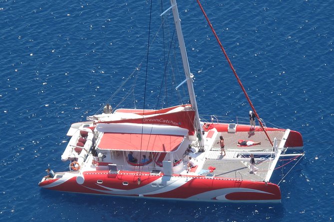 Santorini Sailing Dream Catcher with BBQ Lunch and Drinks - What the boat feels like for five hours