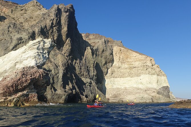 Santorini Sea Kayak - South Discovery, Small Group incl. Sea Caves and picnic - The picnic: simple food with a local touch