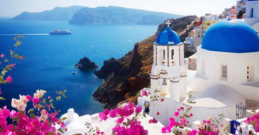 Santorini: Small-Group Shore Tour for Cruise Ships - Megalochori and the island away from the cliffs