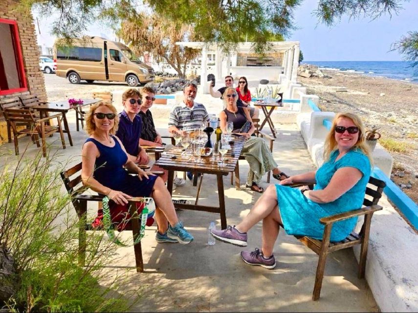 Santorini: Tour of Wineries with Wine Tasting & Food - The main winery stop brings a five-course dinner