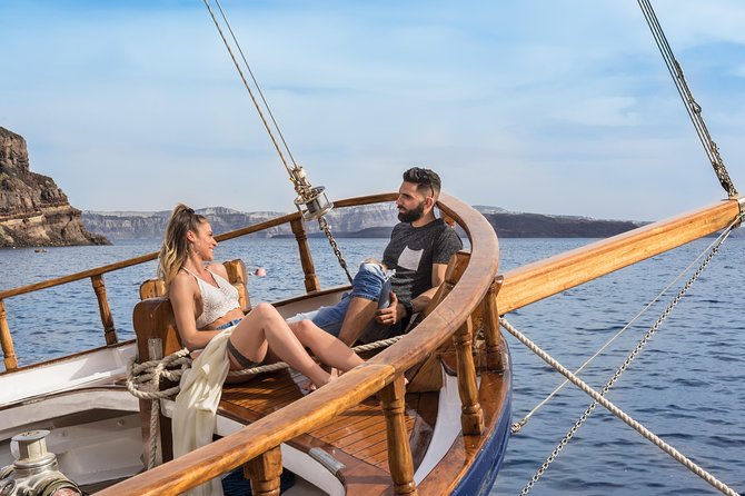 Santorini Volcano and Hot Springs Cruise Tour from Fira Old Port - What the boat ride is really like
