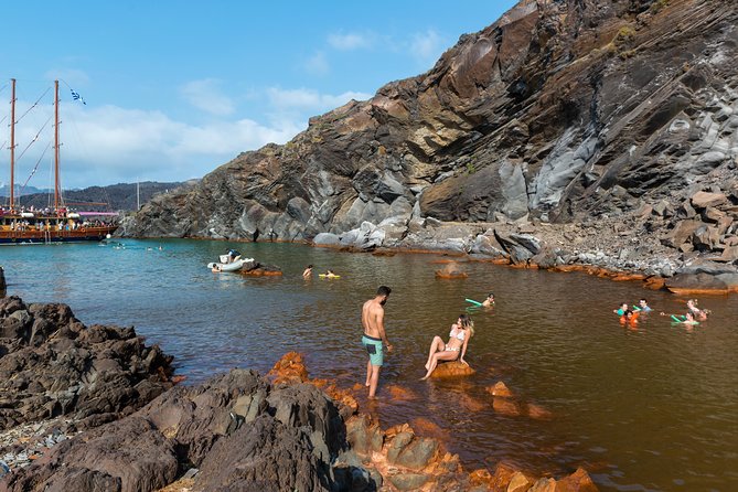 Santorini Volcano and Hot Springs Cruise Tour from Fira Old Port - How to make the most of the three hours