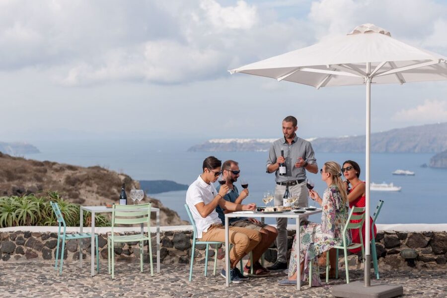 Santorini Wine Roads: Tour of 3 Wineries with a Sommelier - Three family wineries, with the exact stops chosen on the day