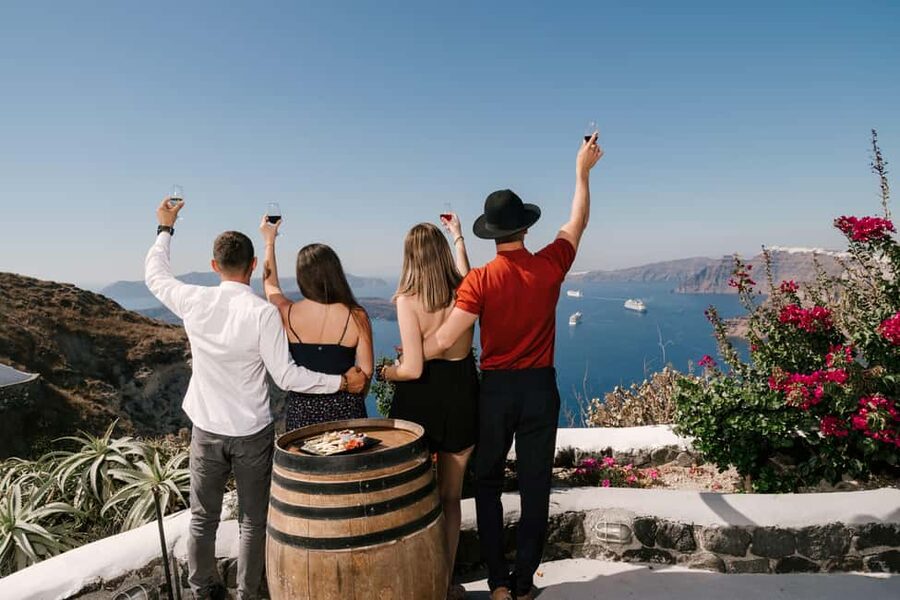 Santorini: Wine Tasting Tour to 3 Wineries with Transfer - Timing, pickup, and practical details
