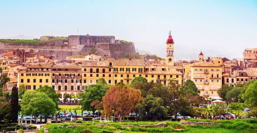 Saranda: Corfu Town and Palaiokastritsa Day Trip with Cruise - Starting in Saranda and crossing to Corfu