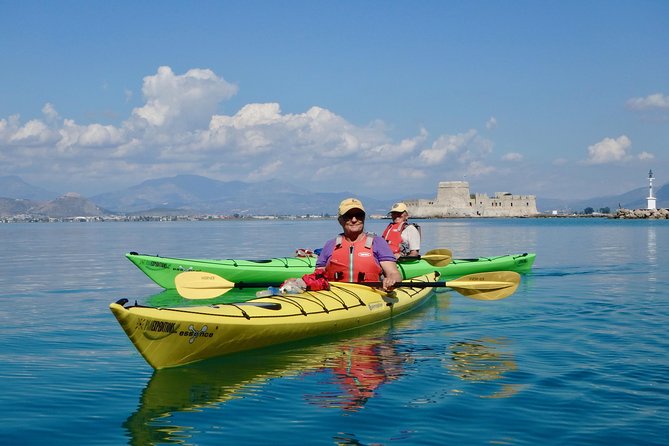Sea Kayak Nafplio - Medieval Castles Tour - Acronafplia, the old acropolis above the town