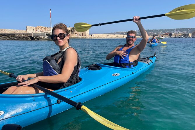 Sea Kayak Tour of Chania’s Old Venetian Port - Seeing Old Town from the harbor