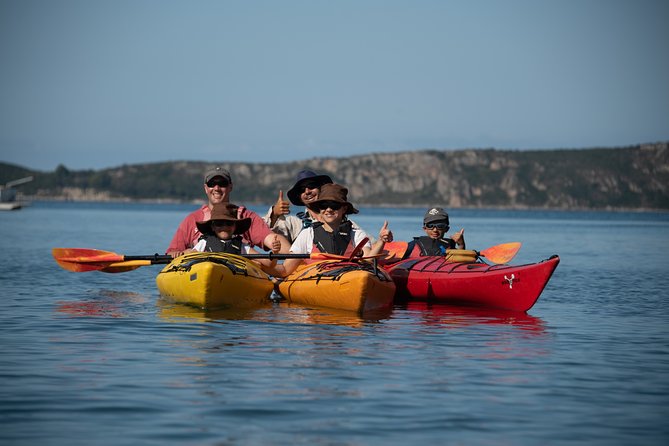 Sea Kayaking in Navarino Bay - A short walk on uninhabited Sphacteria