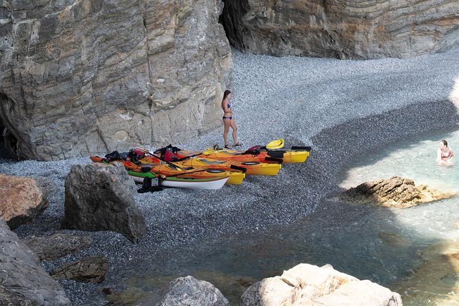 Sea Kayaking Sfakia, Crete - Along the Cliffs, Caves, and Small Beaches