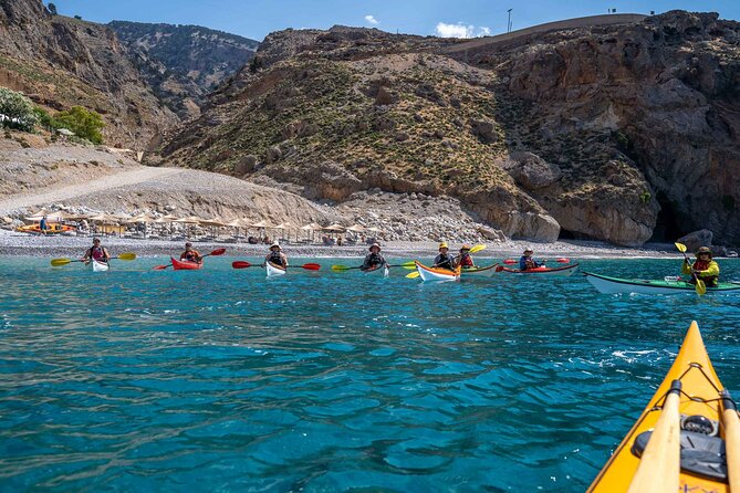 Sea Kayaking Sfakia, Crete - Snorkeling and Swimming Along the Route