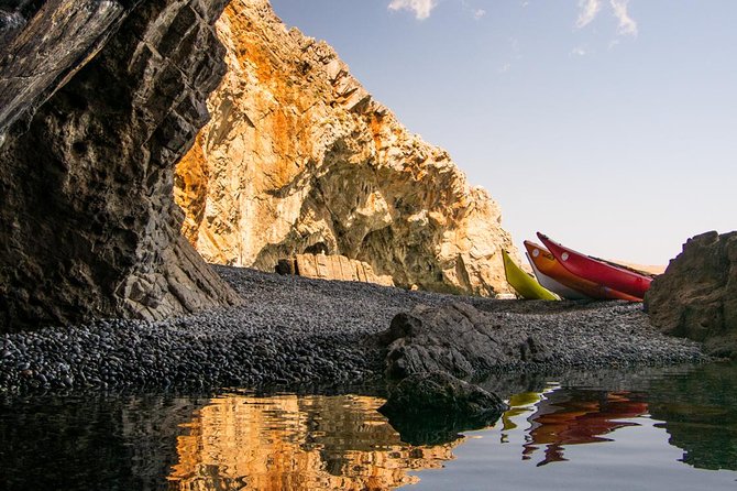 Sea Kayaking Sfakia, Crete - Reaching Loutro for Lunch