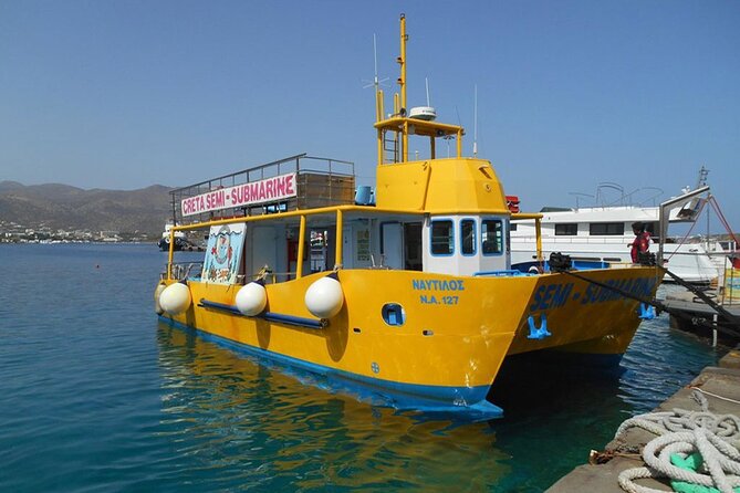 Semi-Submarine Tour from Agios Nikolaos - The 55-Minute Underwater Look at Mirabello Bay