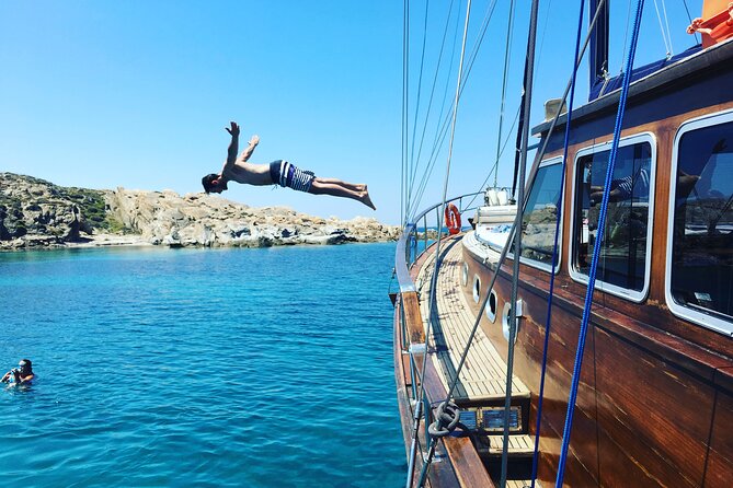 Shared Mykonos Sail Cruise to Delos and Rhenia Islands - What the $151.16 price really covers
