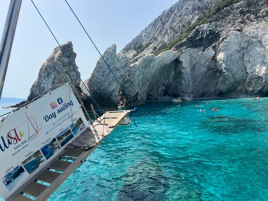 Skiathos: day sailing trip with swim stops and lunch - Key points to know before you book