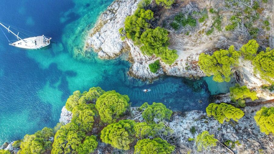 Skiathos: Full-Day Sailing Cruise with Lunch - Skopelos and the Mamma Mia connection