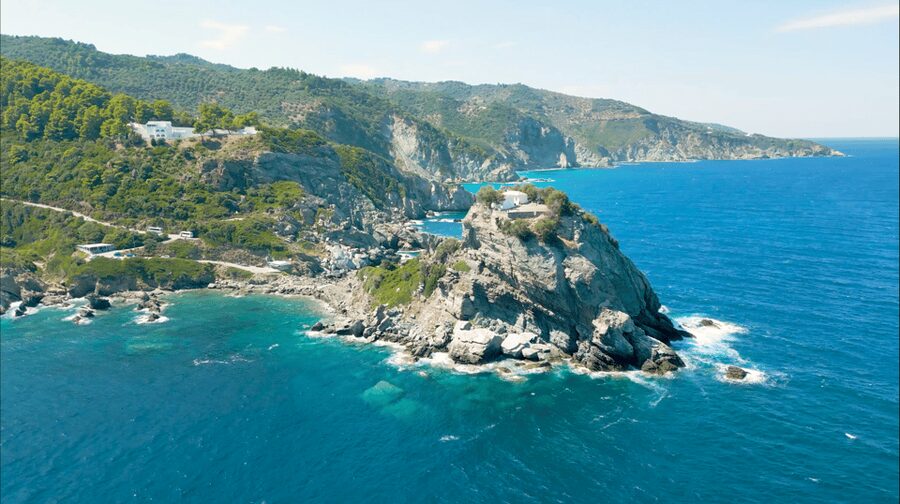 Skiathos: Mamma Mia Island and Beach Day Cruise - Kastani Beach and the first Mamma Mia scenes
