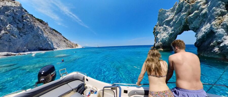 Skiathos: Private Lalaria Beach and Caves Speedboat Tour - Why Skiathos’s north coast is worth seeing by boat