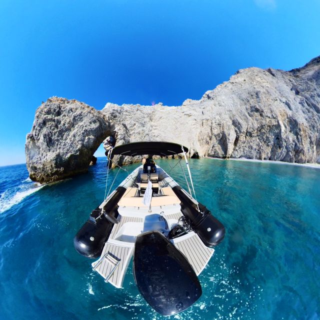 Skiathos: Private Lalaria Beach and Caves Speedboat Tour - The private price and what you receive