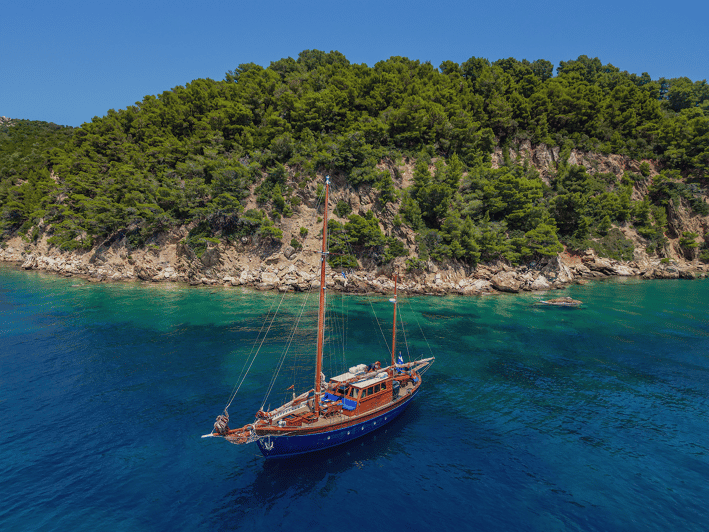 Skiathos: Wooden Sailboat Full- or Half-Day Trip with Meal - How the price compares with other Skiathos outings