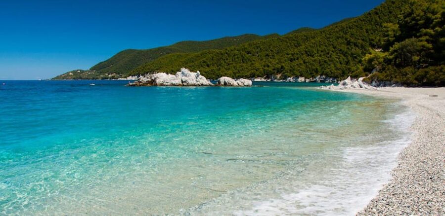 Skopelos: Mamma Mia Experience - The coach ride is part of the entertainment