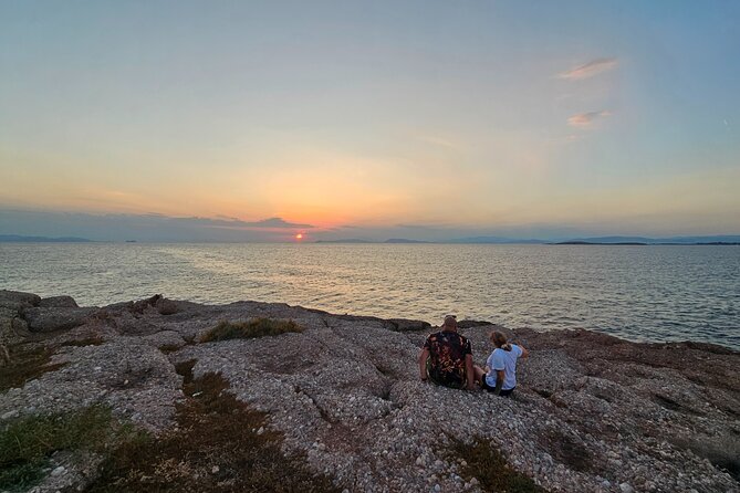 Small Group Sunset Sea Kayaking in Athens Riviera with Snorkeling - The sunset return to the beach