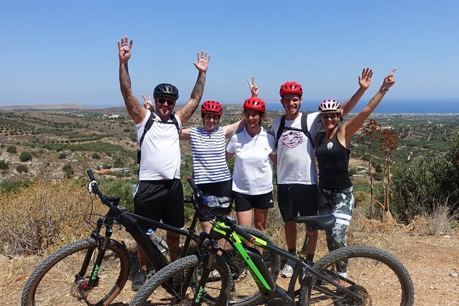 Small Villages and Cretan Nature. E-Bike tour - Greek coffee, loukoumades, and a village food stop