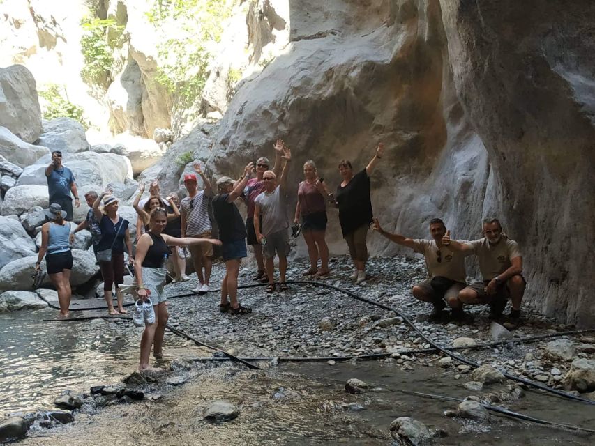 South Crete: Sarakinas Gorge Hike, Swim & Jeep Safari - What the $108 price includes