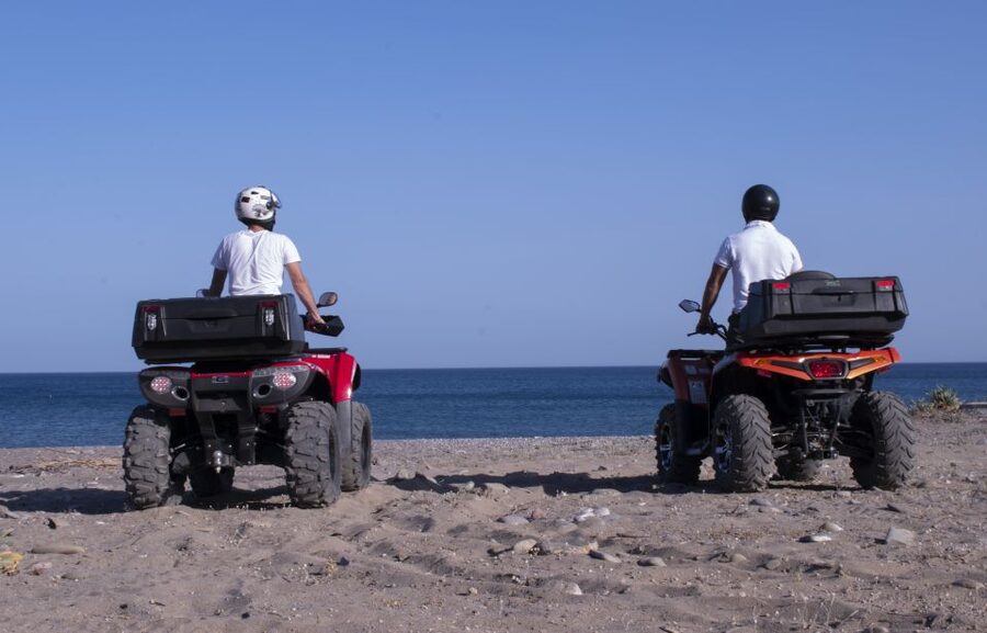 South Rhodes: ATV Quad Guided Tour 2 or 1 person on 1 Quad - Rough tracks, hill climbs, and wide views