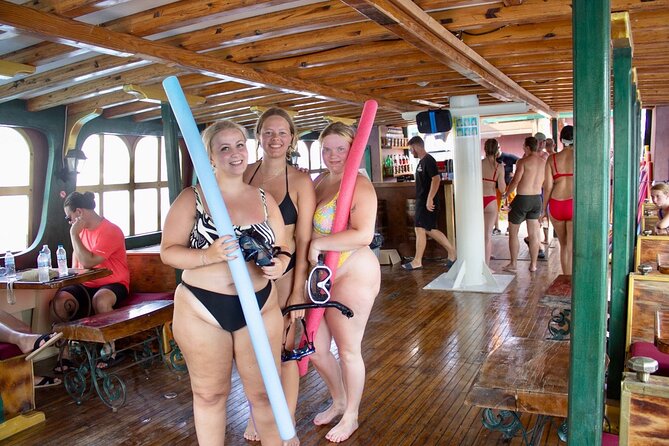Sun & Sea 6 Hour All Inclusive Swimming Cruise with Greek BBQ & Unlimited Drinks - The crew and the practical safety picture