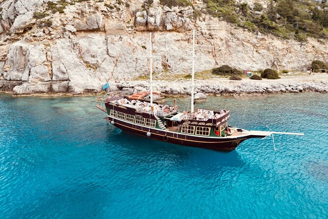 Sun & Sea 6 Hour All Inclusive Swimming Cruise with Greek BBQ & Unlimited Drinks - Kallithea Springs for a quieter swim