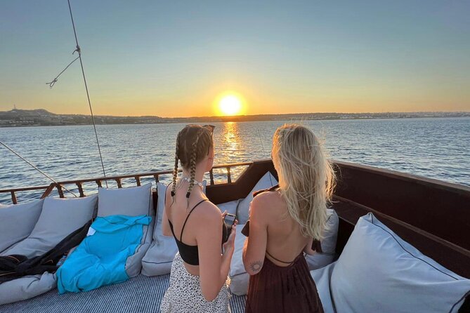 Sunset Cruise with Greek BBQ & Unlimited Aperol Spritz, Beer Wine - The Kallithea Springs swimming stop