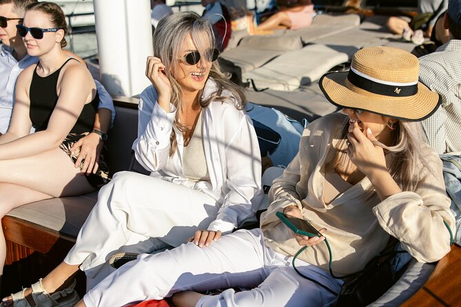 Sunset Dinner Cruise: Sunset, Swim, Drinks, and Dinner Onboard - Dinner cooked fresh while you sail