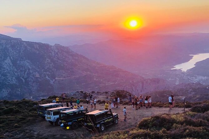 Sunset Jeep Tour in Crete - Dinner in Ano Kera