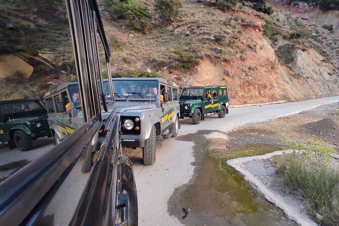 Sunset Jeep Tour in Crete - Leaving the coast for Potamies