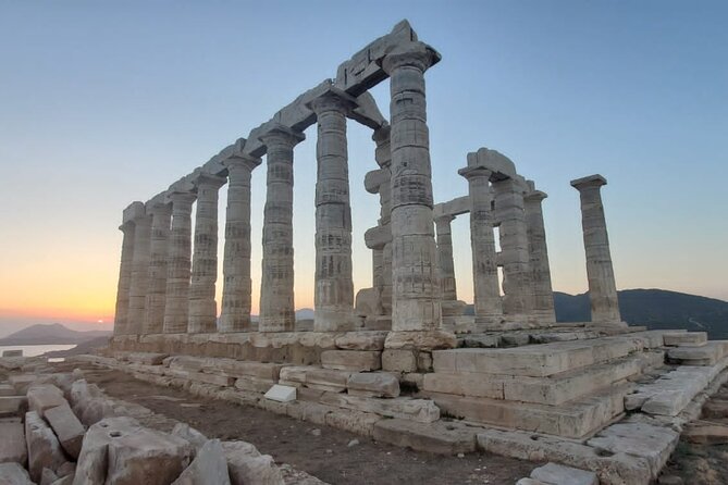 Temple of Poseidon and Cape of Sounion private sunset Tour - Sunset at Cape Sounio