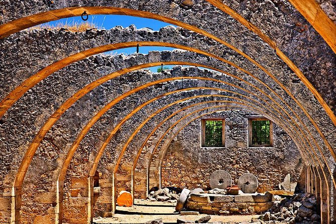 The 7 Villages of Apokoronas Tour – Explore East Chania Mainland - Vryses, water, and the village square